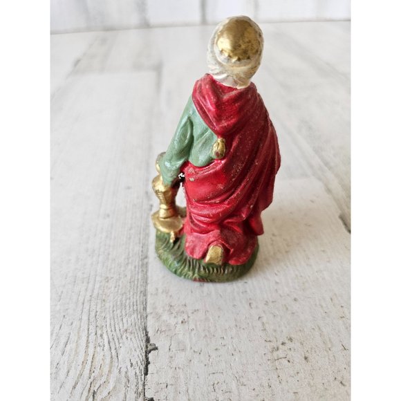 Vintage Italian fontanini Wiseman incense nativity village Xmas decor - Picture 4 of 8